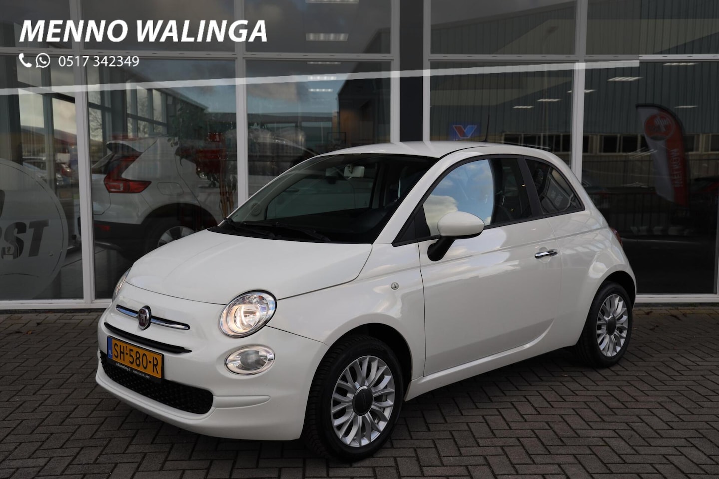 Fiat 500 - 1.2 Lounge|Cruise control|Airco|Elek. Ramen| - AutoWereld.nl