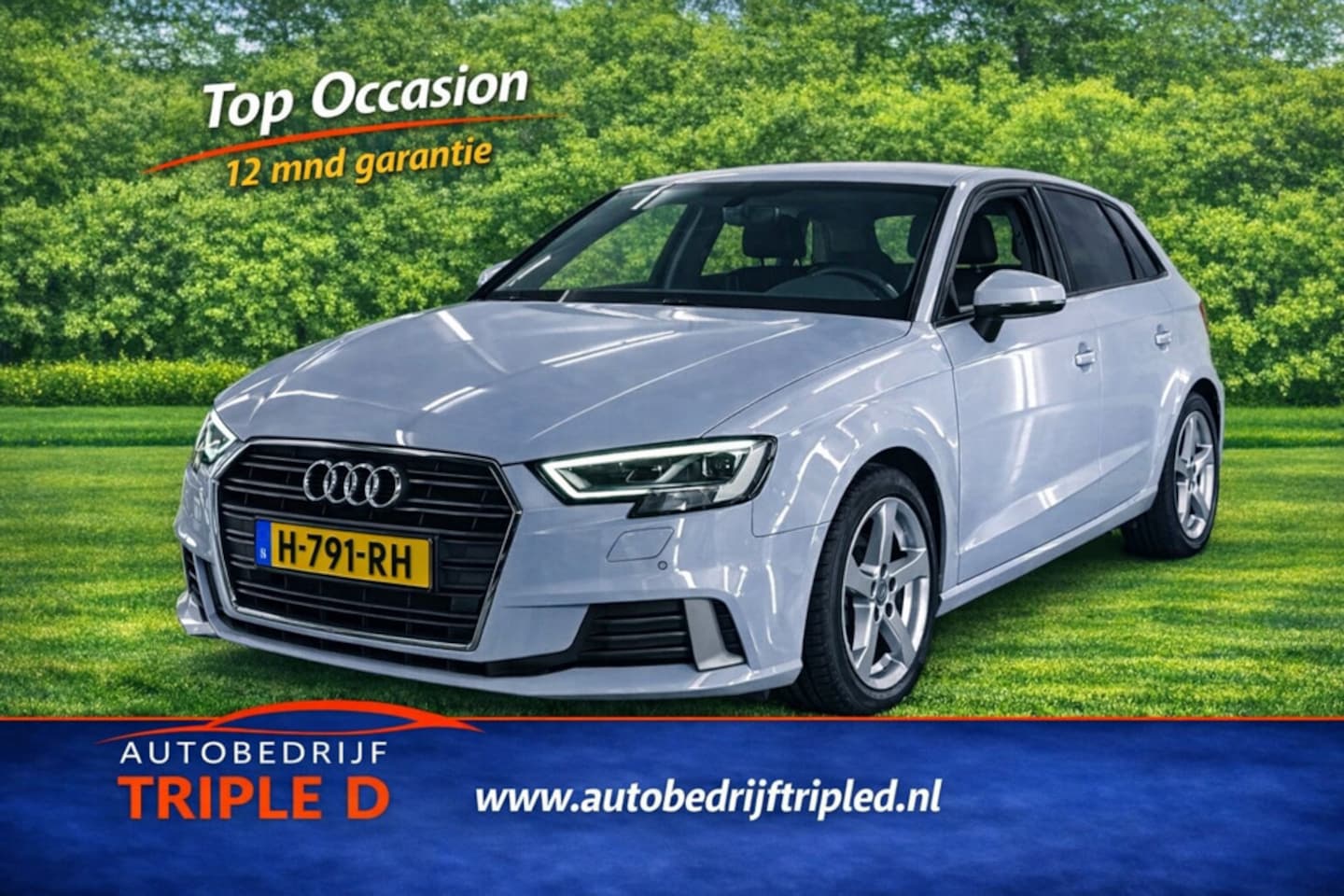 Audi A3 Sportback - Audi A3 SPORTBACK 35 TFSI CoD Advance/2020/AUT/ORIG-NL/12 MND GAR/NAVI/ - AutoWereld.nl