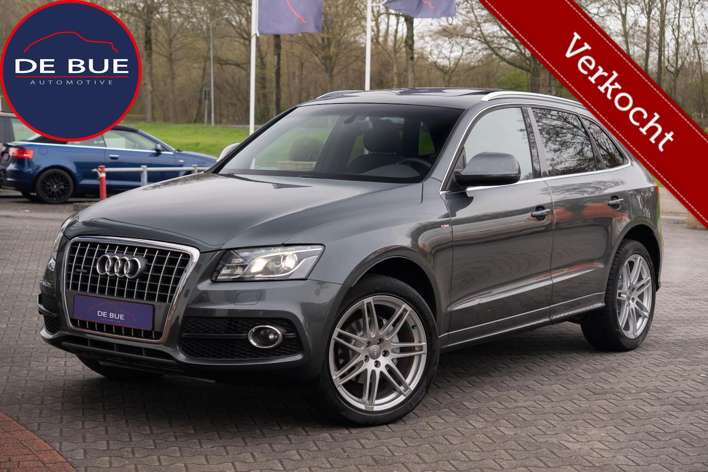 Audi Q5 - 2.0 TFSI Quattro Sport 211PK|1e Eig|Org.NL NAP|Youngtimer|S-Line|Panoramadak|Xenon|Automaa - AutoWereld.nl