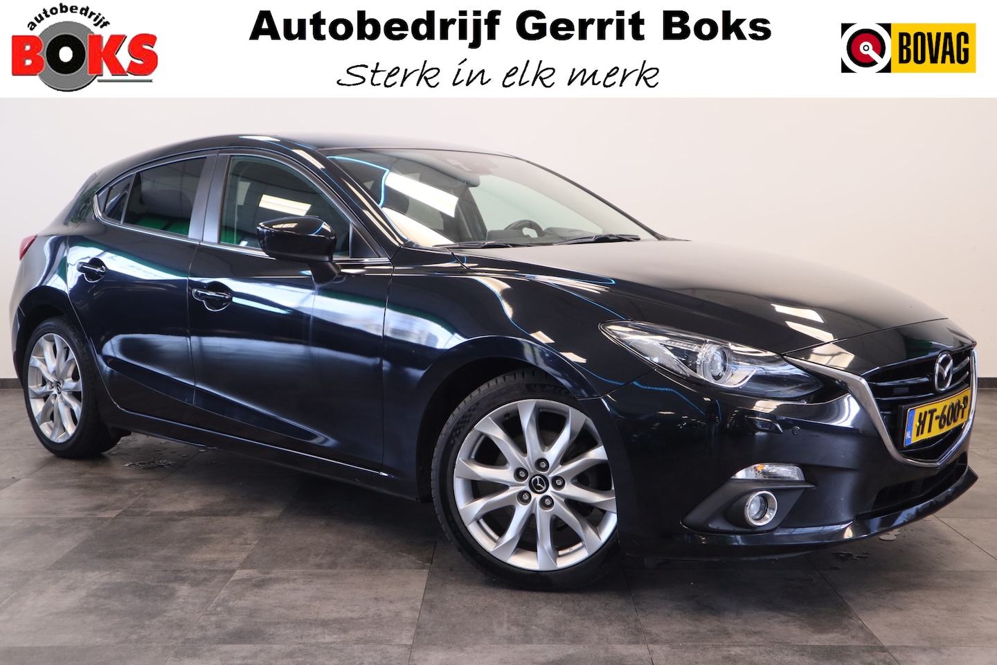 Mazda 3 - 2.0 GT-M Cruise/Climate Head-Up Elek.stoelen PDC 18''LM NAP - AutoWereld.nl