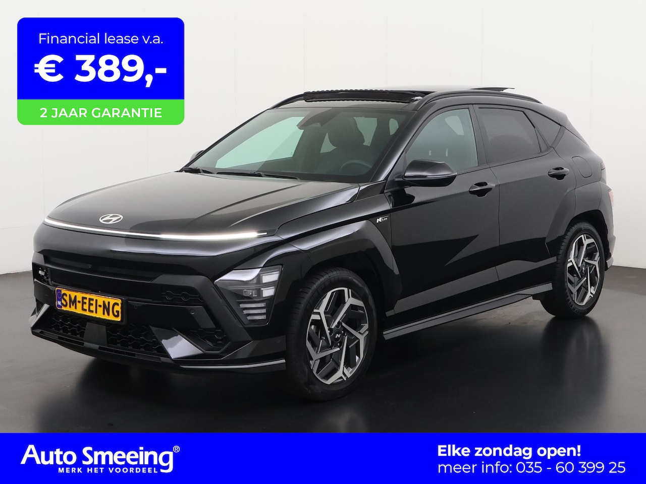 Hyundai Kona - 1.6 GDI HEV N Line | Schuifdak | Stoelverwarming | Camera | Zondag Open! - AutoWereld.nl