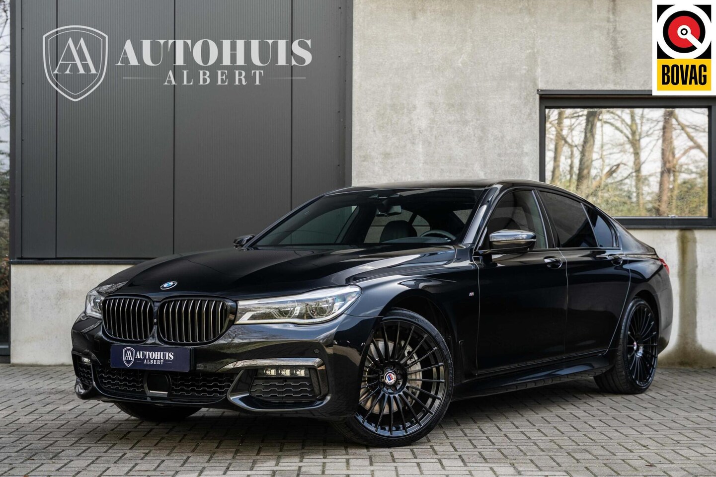 BMW 7-serie - BMW 750i xDrive M Sport Alpina 21'' Pano B&W 360c Softclose - AutoWereld.nl