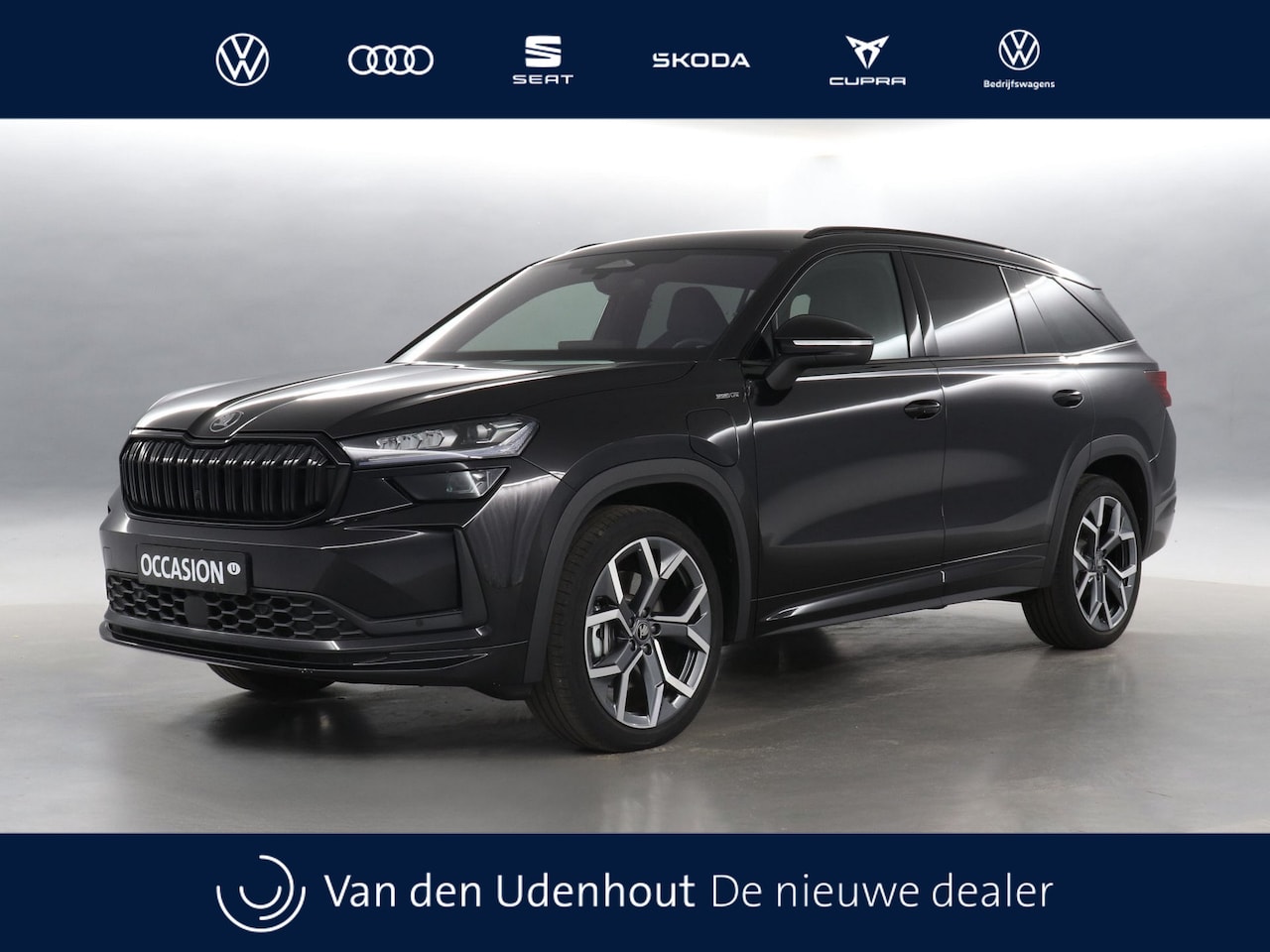 Skoda Kodiaq - 1.5 TSI PHEV 204pk Sportline Business DSG / 20" Lmv / Dodehoekdetectie / Stoelverwarming - AutoWereld.nl