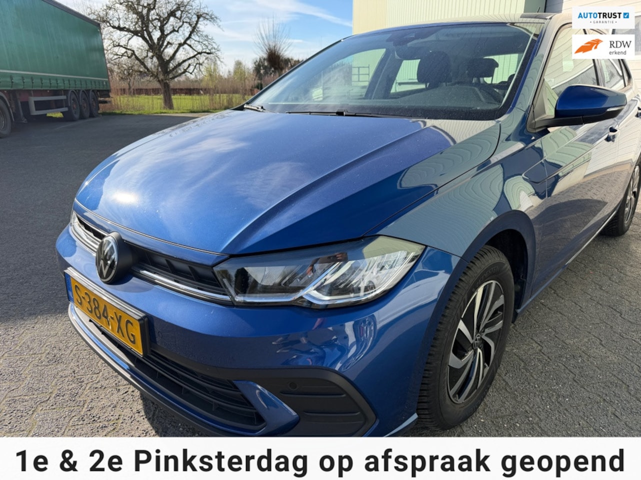 Volkswagen Polo - 1.0 TSI Life Airco|Navigatie|Lm velgen|Metaallak|Led - AutoWereld.nl