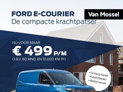 Ford Transit Courier - Limited 44 kWh | VANAF 0, 99% RENTE | 293 KM ACTIERADIUS | LED KOPLAMPEN | 17 INCH | ANDRO