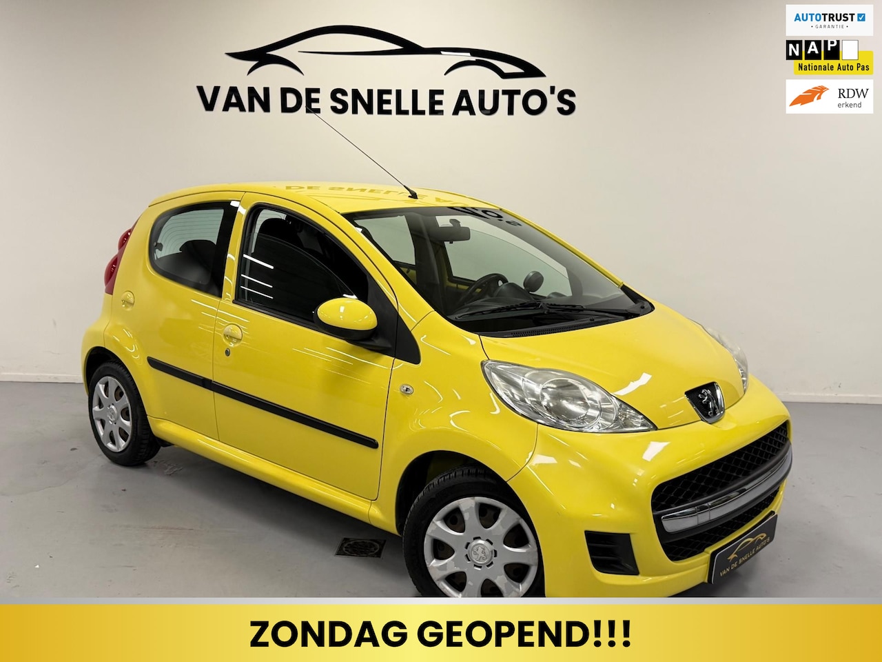 Peugeot 107 - 1.0-12V XS AUTOMAAT/CRUISE/AIRCO/ELEKTRISCHERAMEN - AutoWereld.nl