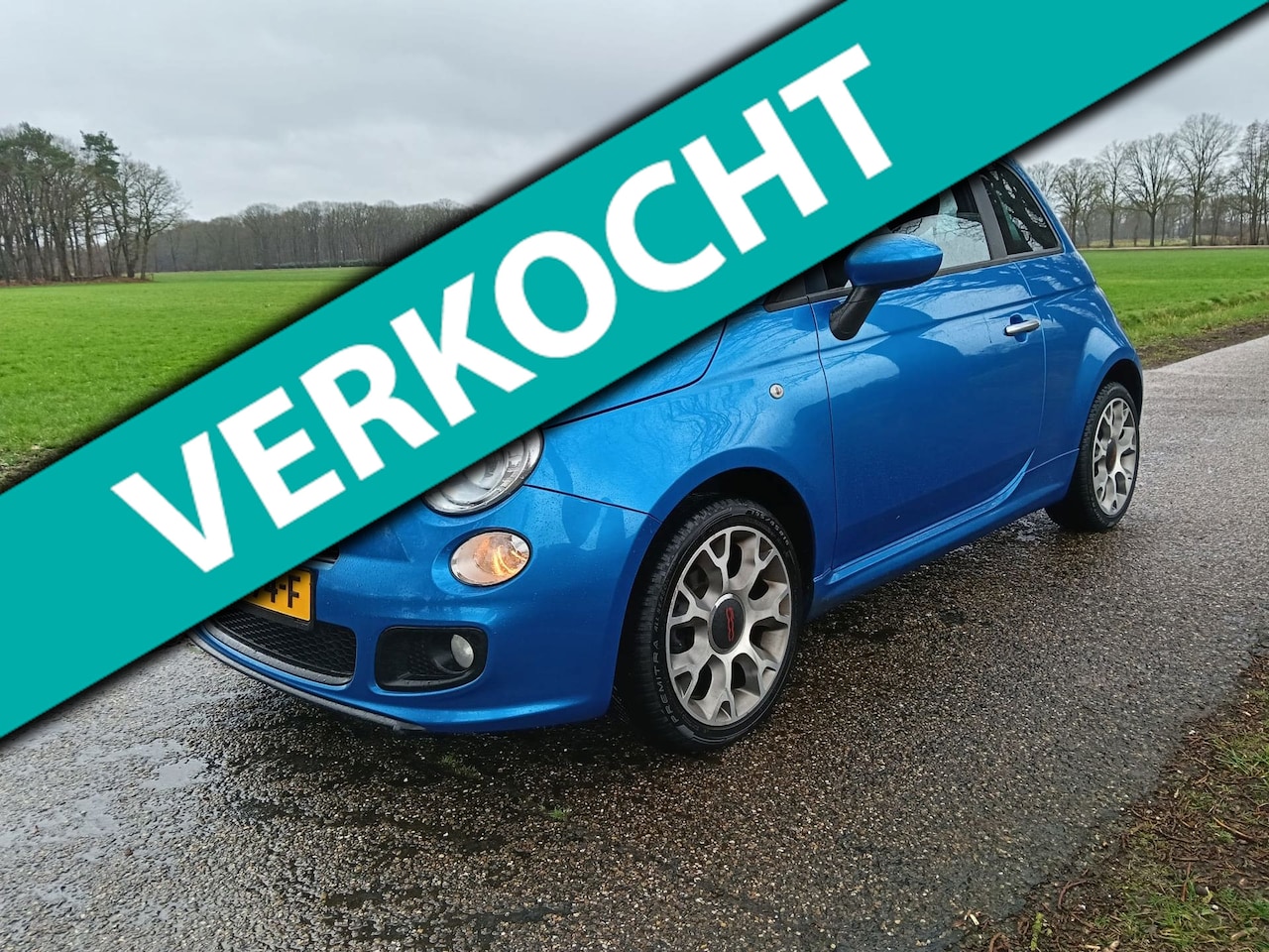 Fiat 500 - S 1.2 4 Cil.Lounge, Xenon,Panodak,Leder,Pdc - AutoWereld.nl