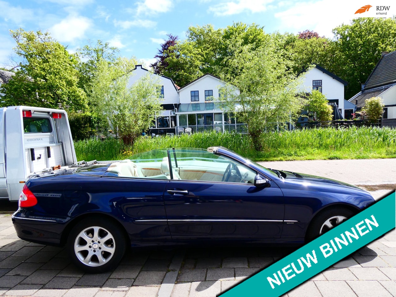 Mercedes-Benz CLK-klasse Cabrio - 200 K Automaat 163pk Clima Leder 159.000km. - AutoWereld.nl