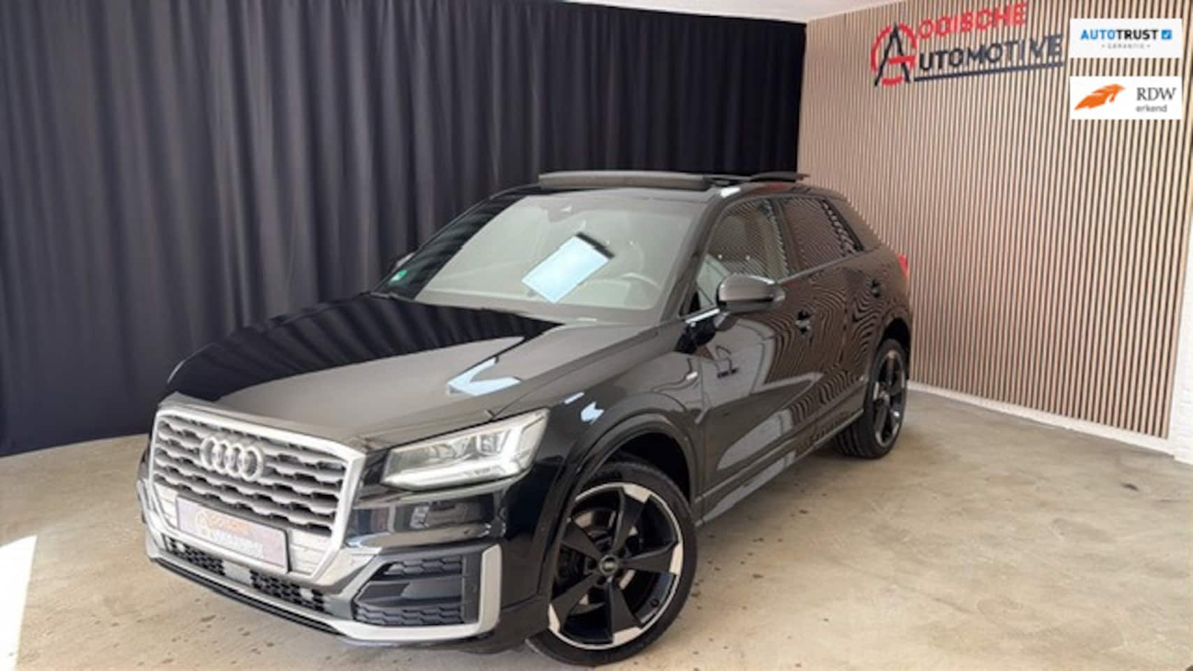 Audi Q2 - 1.4 TFSI 3x S Line voll. Pano/Cam/Automaat/ sfeer/ drive select! - AutoWereld.nl