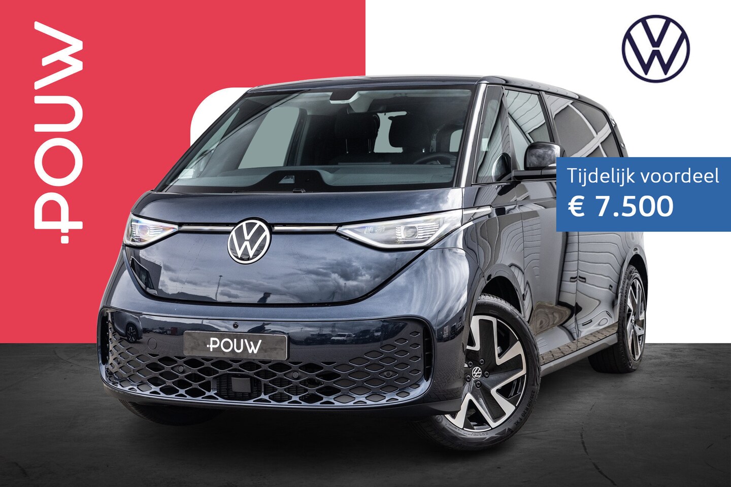 Volkswagen ID. Buzz Cargo - 286pk Bulli Edition 79 kWh | Rondomzicht Camera | Stuurwiel Verwarming - AutoWereld.nl