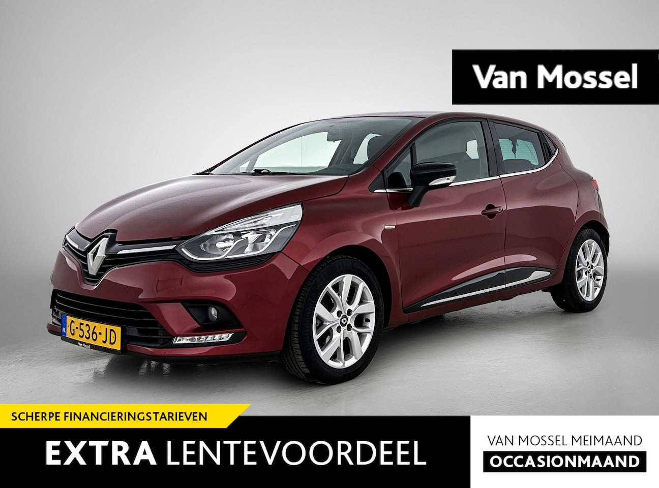 Renault Clio - 0.9 TCe Limited | Airco | Navigatie |  Apple Carplay/Android Auto | Parkeersensoren| Te Fi - AutoWereld.nl