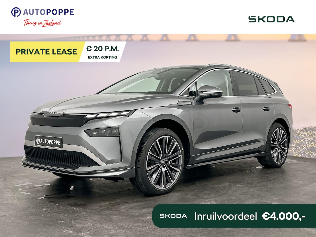Skoda Enyaq iV - Business Edition Elektromotor 210 kW / 286 PK SUV - AutoWereld.nl