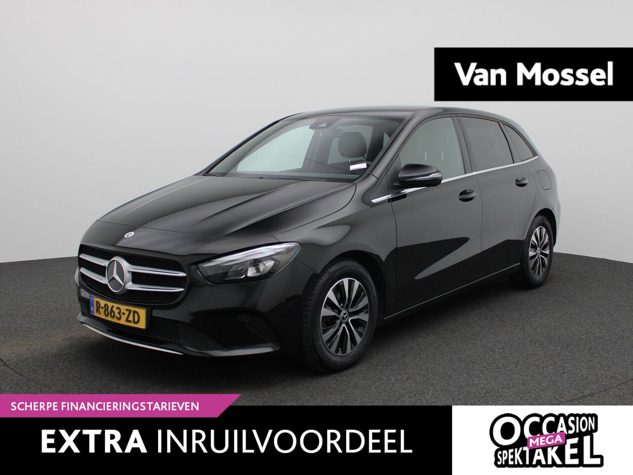 Mercedes-Benz B-klasse - 180 Business Line AUTOMAAT | NAVIGATIE | WIDESCREEN | CAMERA | CRUISE | CLIMA | PDC | LMV - AutoWereld.nl