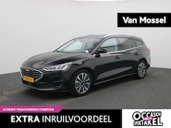 Ford Focus Wagon - 1.0 EcoBoost Hybrid Titanium X Automaat | Apple/Android Play | Camera | Cruise | DAB | Ful