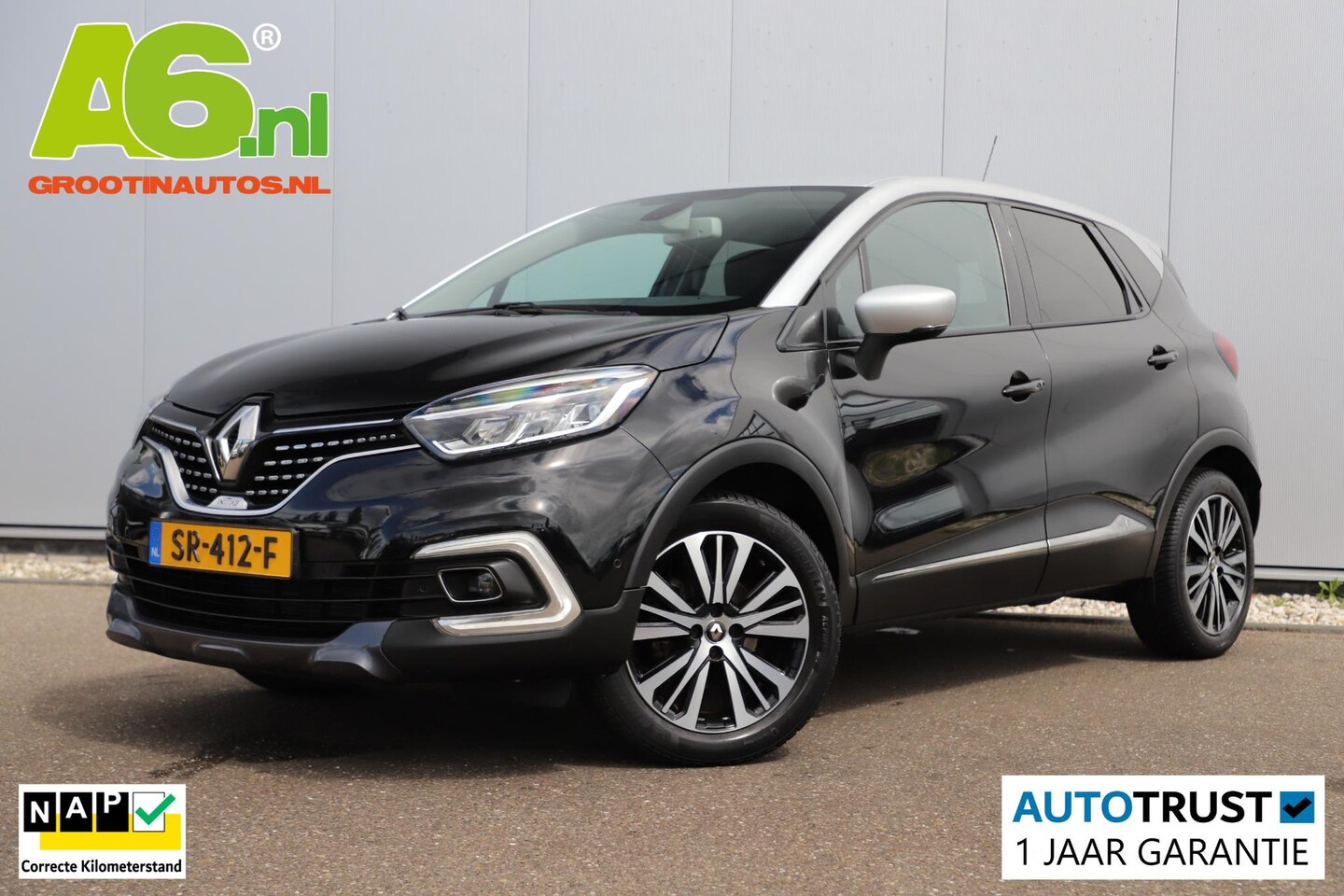 Renault Captur - 1.2 TCe Initiale Paris BOSE Lederen Bekleding Navigatie Achteruitrijcamera LED Stoelverwar - AutoWereld.nl