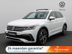 Volkswagen Tiguan - 1.4 TSI eHybrid R-Line Business+ 245PK DSG Leder, Pano-Schuifdak, SOH 86%, Trekhaak, Memor