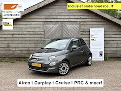 Fiat 500 - 1.0 Hybrid Lounge | Airco | Cruise | Carplay | Parkeersensoren achter | Elektrische ramen