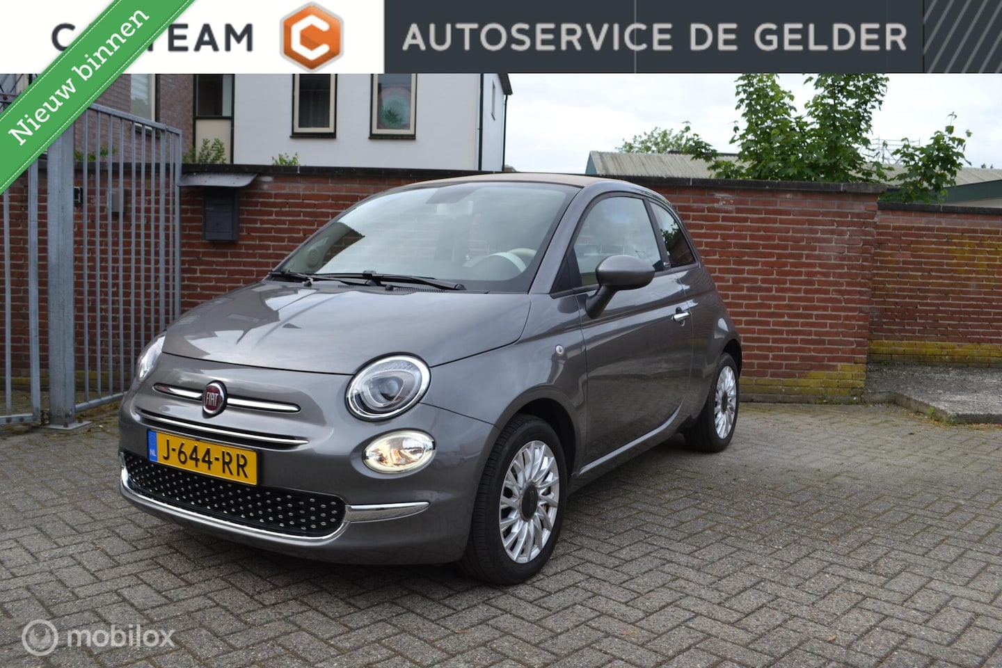 Fiat 500 C - 1.0 Hybrid Launch Edition | Navi | PDC | Bluetooth | Airco | Cruise - AutoWereld.nl