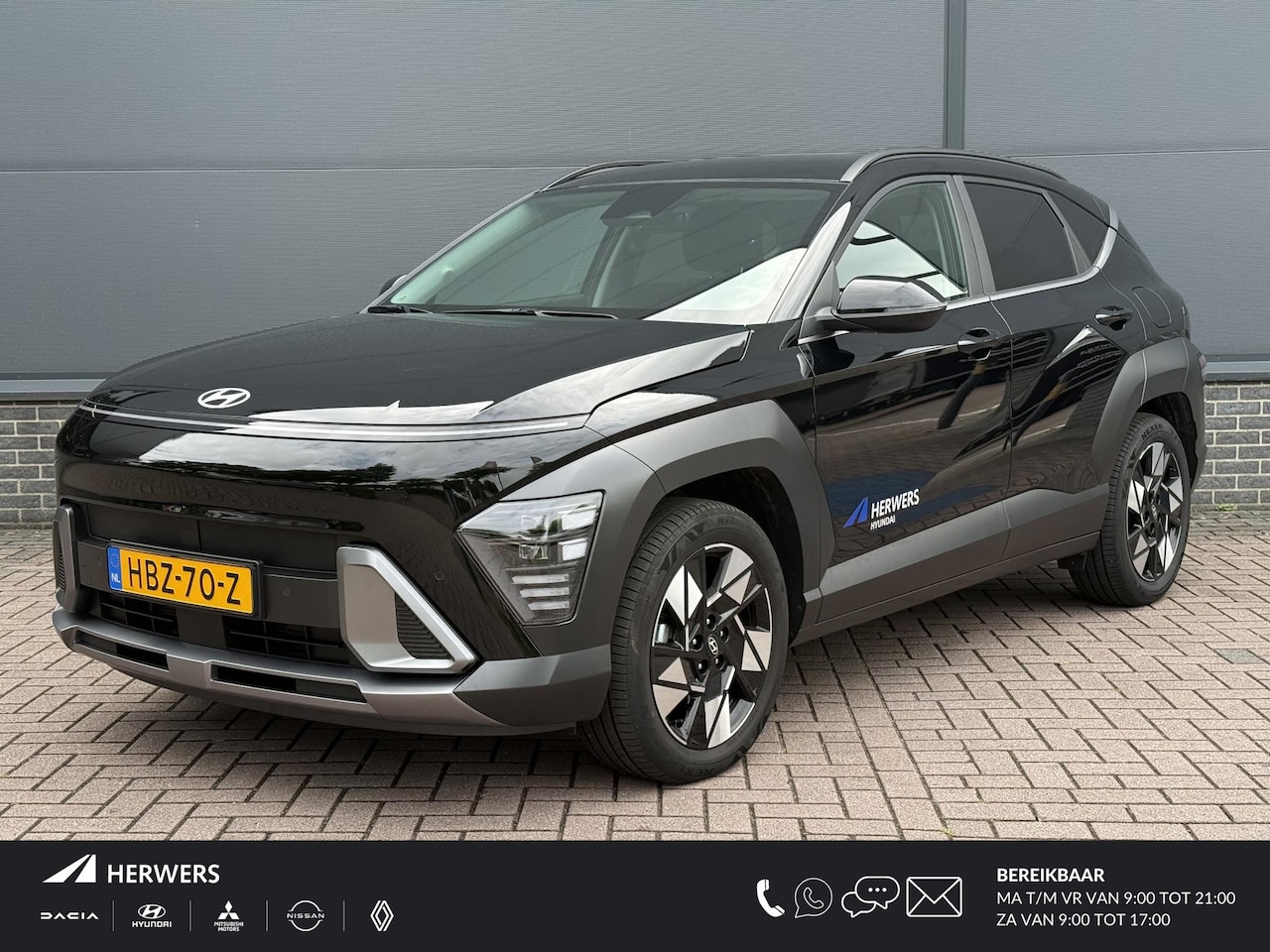 Hyundai Kona - 1.6 GDI HEV Comfort Smart / Stoel+Stuur Verwarming / Keyless / Achteruitrij Camera / Elekt - AutoWereld.nl