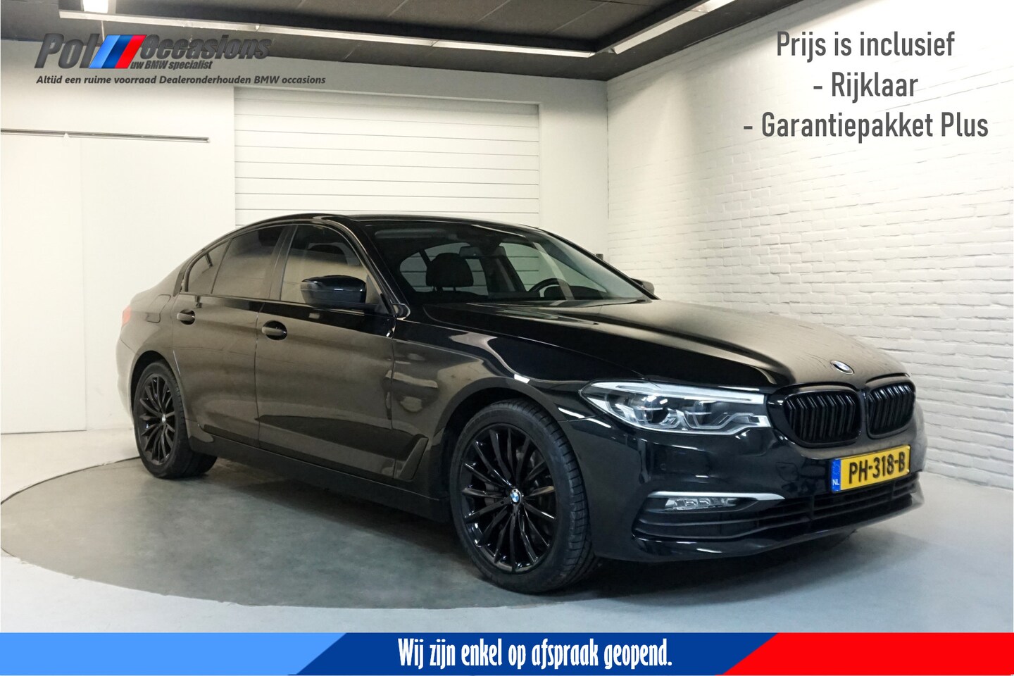 BMW 5-serie - 540i High Executive Sport Automaat | Comfortstoelen | NL AUTO | NAP | - AutoWereld.nl