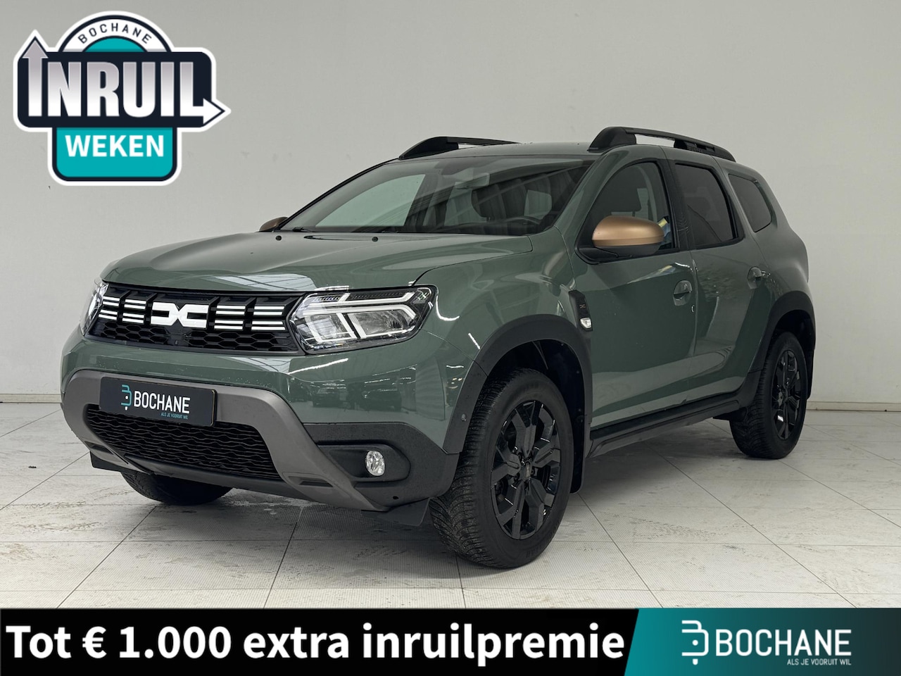 Dacia Duster - 1.3 TCe 150 Journey | Automaat  | Trekhaak | Navigatie | Stoelverwarming | 360 Camera | - AutoWereld.nl