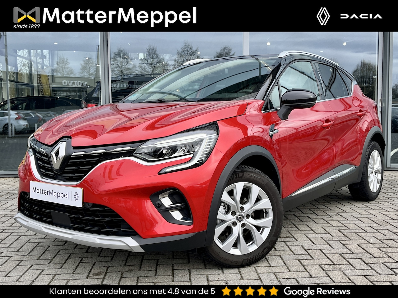 Renault Captur - 1.3 TCe 130 EDC Intens | Automaat | Trekhaak | Stoel+Stuurverwarming | Intelligent Adaptiv - AutoWereld.nl