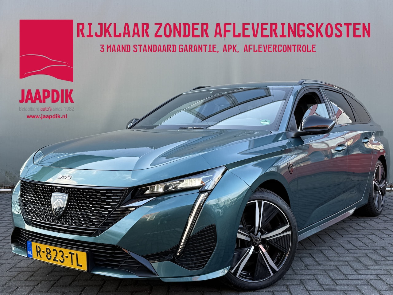 Peugeot 308 SW - BWJ 2022 1.6 Plug-in Hybrid 150 PK 180 GT FULL LED | ADAPTIVE CRUISE | STOELVERW. | VOORRU - AutoWereld.nl