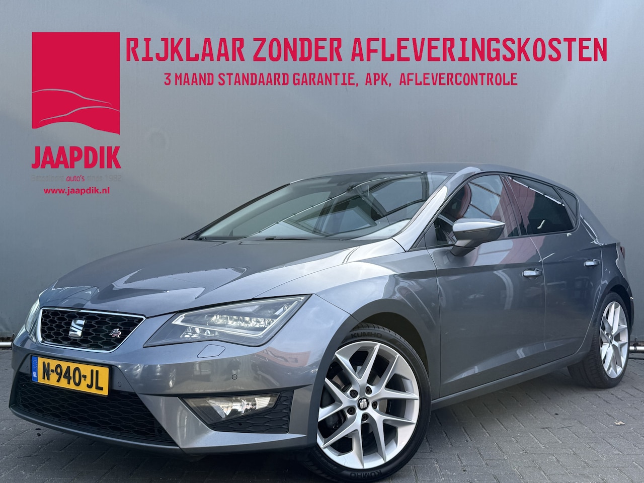 SEAT Leon - BWJ 2013 1.4 TSI 123 PK FR Business STOELVERW. | NAVI | CLIMA | CRUISE | BLUETOOTH | LMV | - AutoWereld.nl