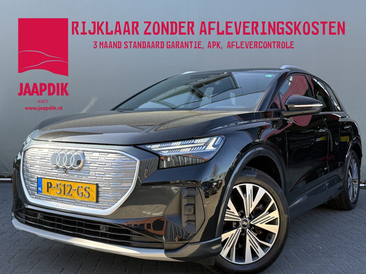 Audi Q4 e-tron - BWJ 2022 40 204 PK Launch edition Advanced 77 kWh FULL LED | ADAPTIVE CRUISE | ELEKTR. ACH - AutoWereld.nl