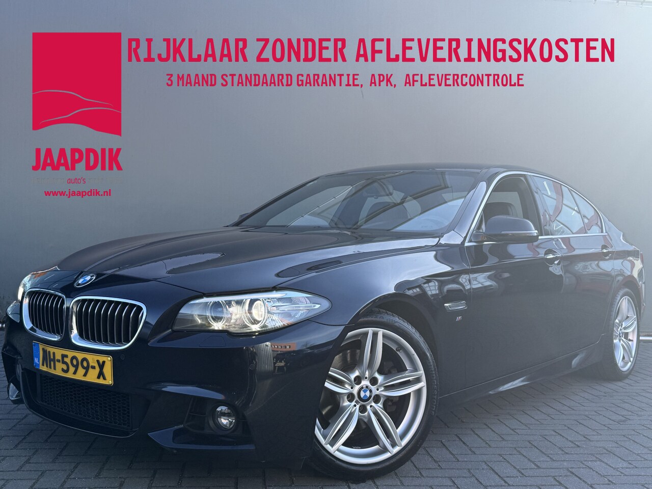 BMW 5-serie - BWJ 2017 520i M 184 PK Sport Edition AUTOMAAT | LEDER | FULL LED | ELEKTR. STOELEN | ELEKT - AutoWereld.nl