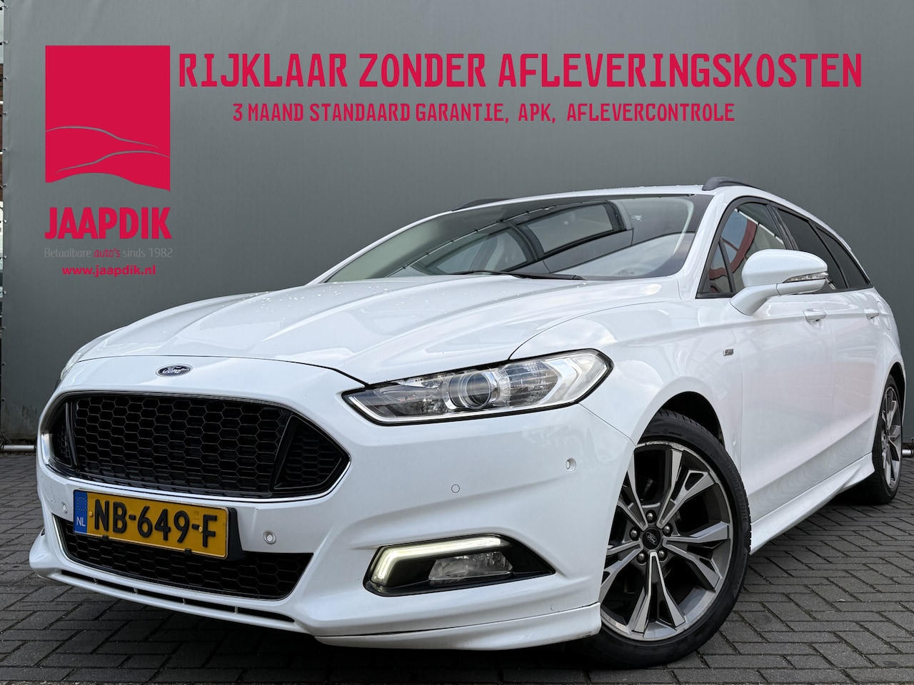 Ford Mondeo Wagon - BWJ 2017 1.5 161 PK ST Line PANODAK | FULL LED | STOEL + STUUR VERW. | CARPLAY + ANDROID | - AutoWereld.nl