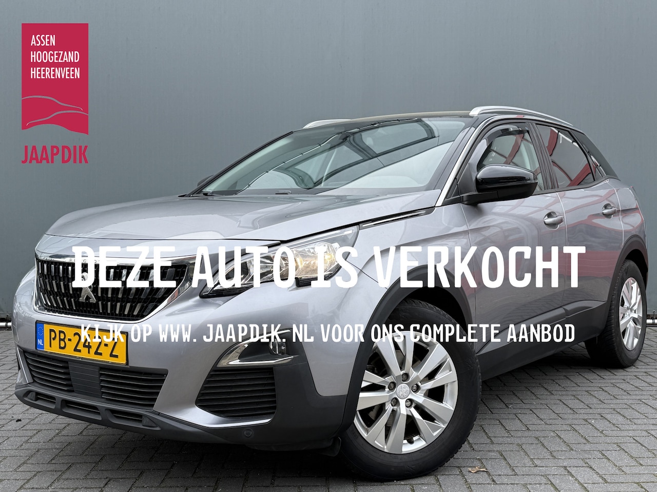 Peugeot 3008 - BWJ 2017 1.2 PureTech 131 PK Blue Lease Executive TREKHAAK | CAMERA | CARPLAY + ANDROID | - AutoWereld.nl