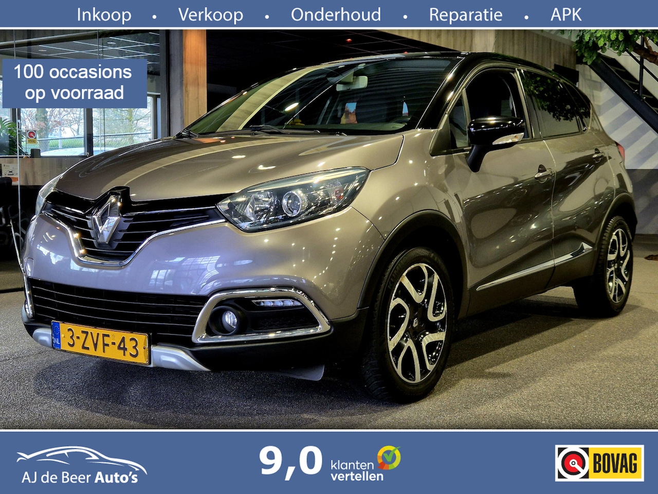 Renault Captur - 0.9 TCe Helly Hansen Navigatie | Cruise | Camera | Clima - AutoWereld.nl
