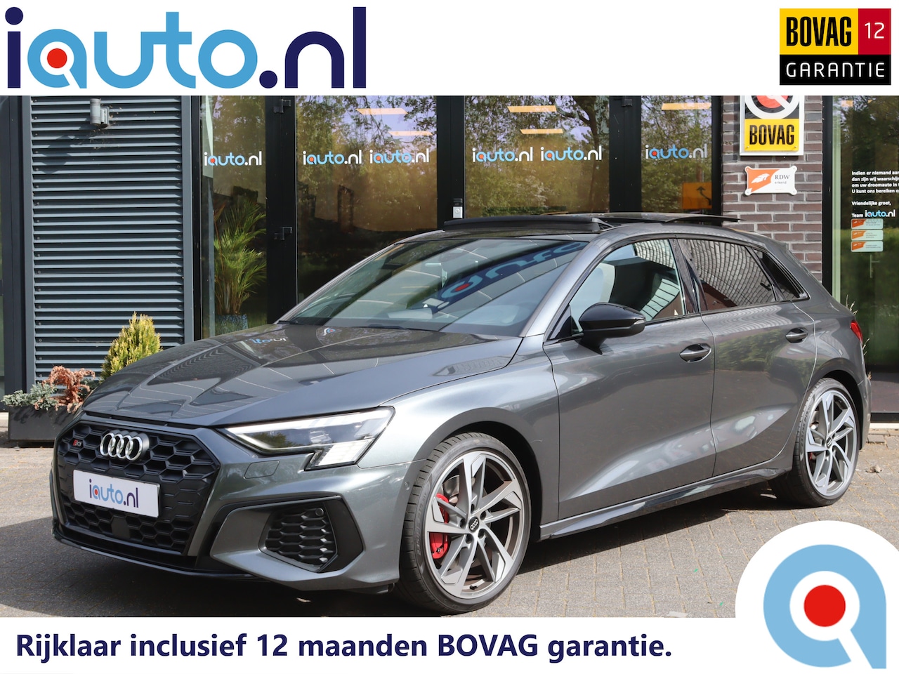 Audi A3 Sportback - 2.0 TFSI quattro S3 Edition One Pano/Matrix LED/B&O/Keyless/Camera/Headup/Elek. stoelen+me - AutoWereld.nl