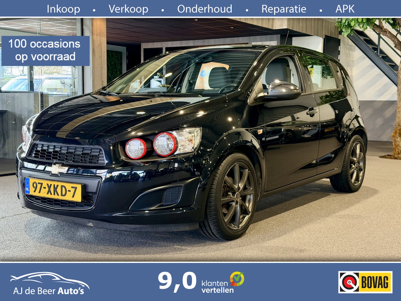 Chevrolet Aveo - 1.2 LS NAP | weinig km | Airco | Cruise control - AutoWereld.nl