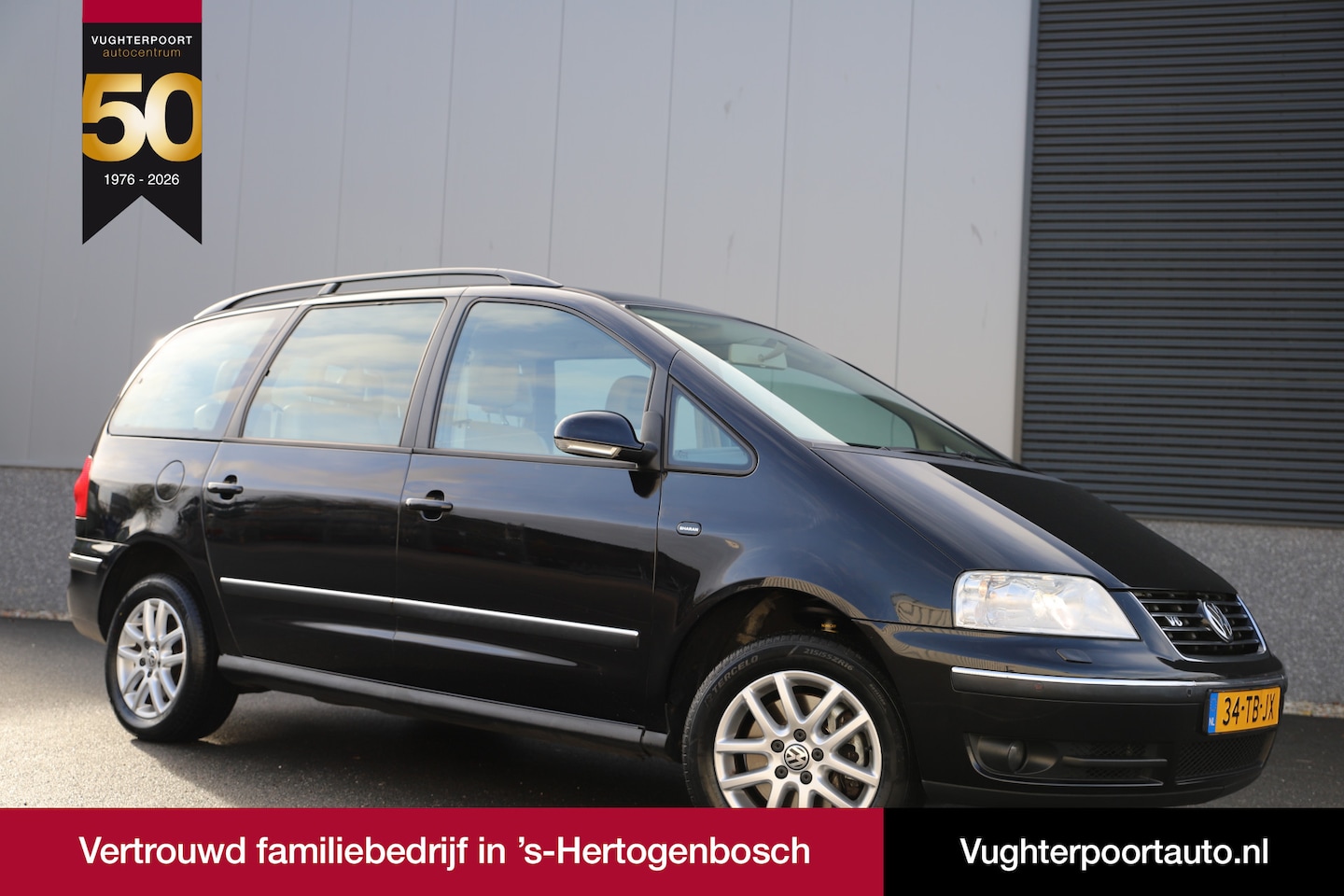 Volkswagen Sharan - 2.8 V6 /204pk/*Highline*/Automaat/7-Pers./Leder/Trekhaak/Carplay/Xenon - AutoWereld.nl