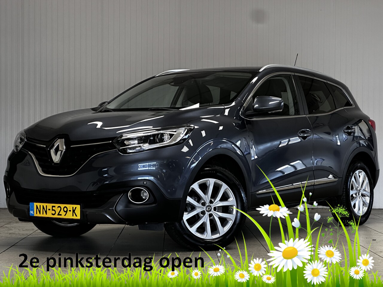 Renault Kadjar - 1.2 TCe Intens/ Trekhaak/ LED Dagrijverl./ Clima/ Navi/ Cruise/ DAB+/ Multi.Stuur/ Elek.pa - AutoWereld.nl