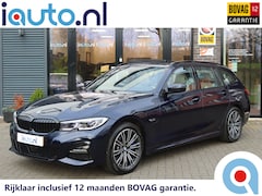 BMW 3-serie Touring - 330e M-Sport Shadow Line Pano/Laser LED/Leder/360/Keyless/Headup/ACC/Dodehoek