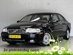 Volvo S80 - 2.4 Elite/ Trekhaak/ Automaat/ IJSKOUDE AIRCO/ Stoelverw./ Navi/ Apple + Android/ LEDER/ N