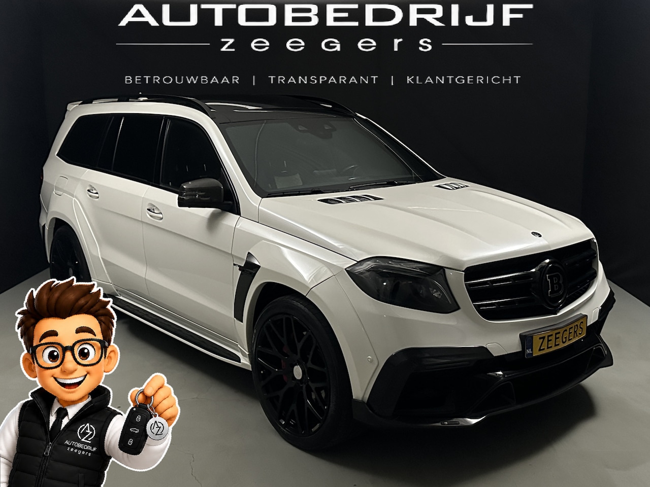 Mercedes-Benz GLS - AMG 63 4MATIC BITURBO 800 BRABUS - AutoWereld.nl