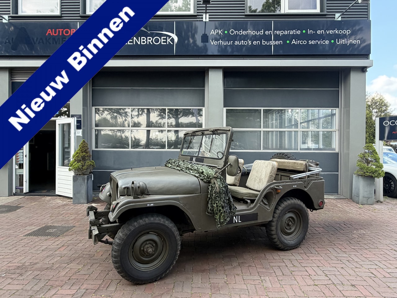 Jeep Nekaf - MD13147 uit 1956 – Volledig Origineel & Uniek !! - AutoWereld.nl