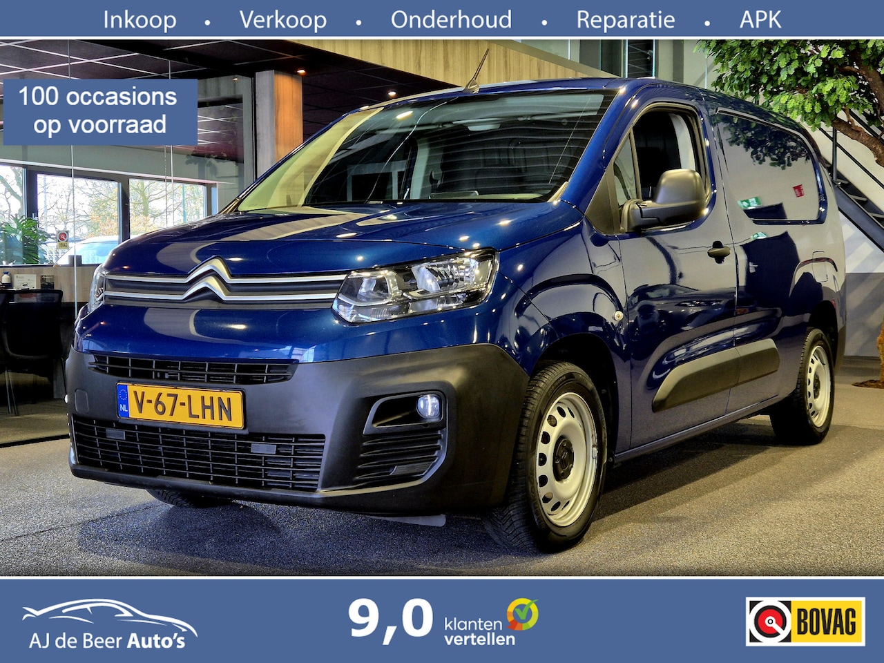 Citroën Berlingo XL - 1.5 BlueHDI Control MARGE | Navigatie | Trekhaak | Sensoren | Carplay-Android | Distributi - AutoWereld.nl