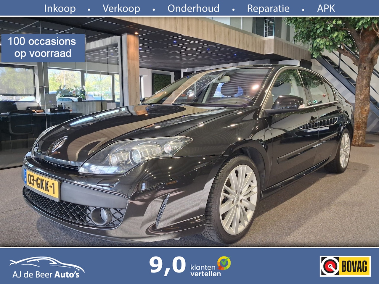 Renault Laguna - 2.0i 16v T GT Navigatie | El. stoelen + stoelverw. | Clima | HiFi | Cruise - AutoWereld.nl