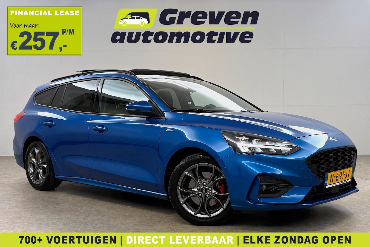 Ford Focus - EcoBoost Hybrid ST Line X Business | Pano | Virtual | B&O | Adap. Cruise | Carplay | Keyle - AutoWereld.nl