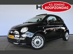 Fiat 500 C - 1.2 Lounge Cabrio Airco Navigatie Lichtmetaal Goed Onderhouden Inruil Mogelijk