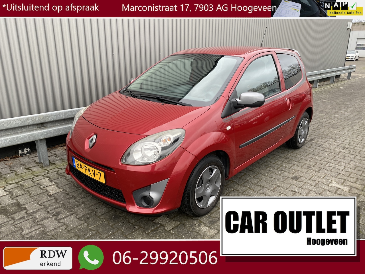 Renault Twingo - 1.2-16V Collection met Airconditioning en Nieuwe APK – Inruil Mogelijk – - AutoWereld.nl