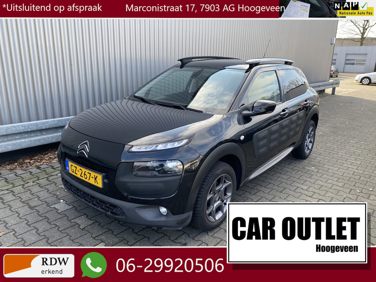 Citroën C4 Cactus - 1.2 PureTech Shine Clima, CC, Navi, LED-dagrij, PDC & Cam. LM, nw. APK – Inruil Mogelijk - AutoWereld.nl