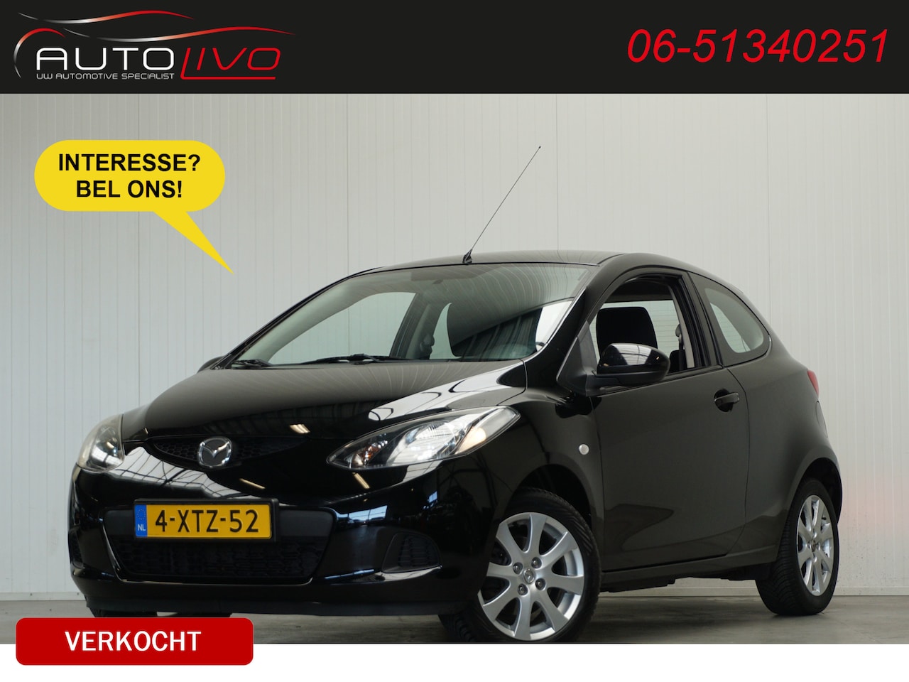 Mazda 2 - 1.3 S AIRCO EL. RAMEN SPIEGELS. TREKHAAK etc. SUPER NETJES! - AutoWereld.nl