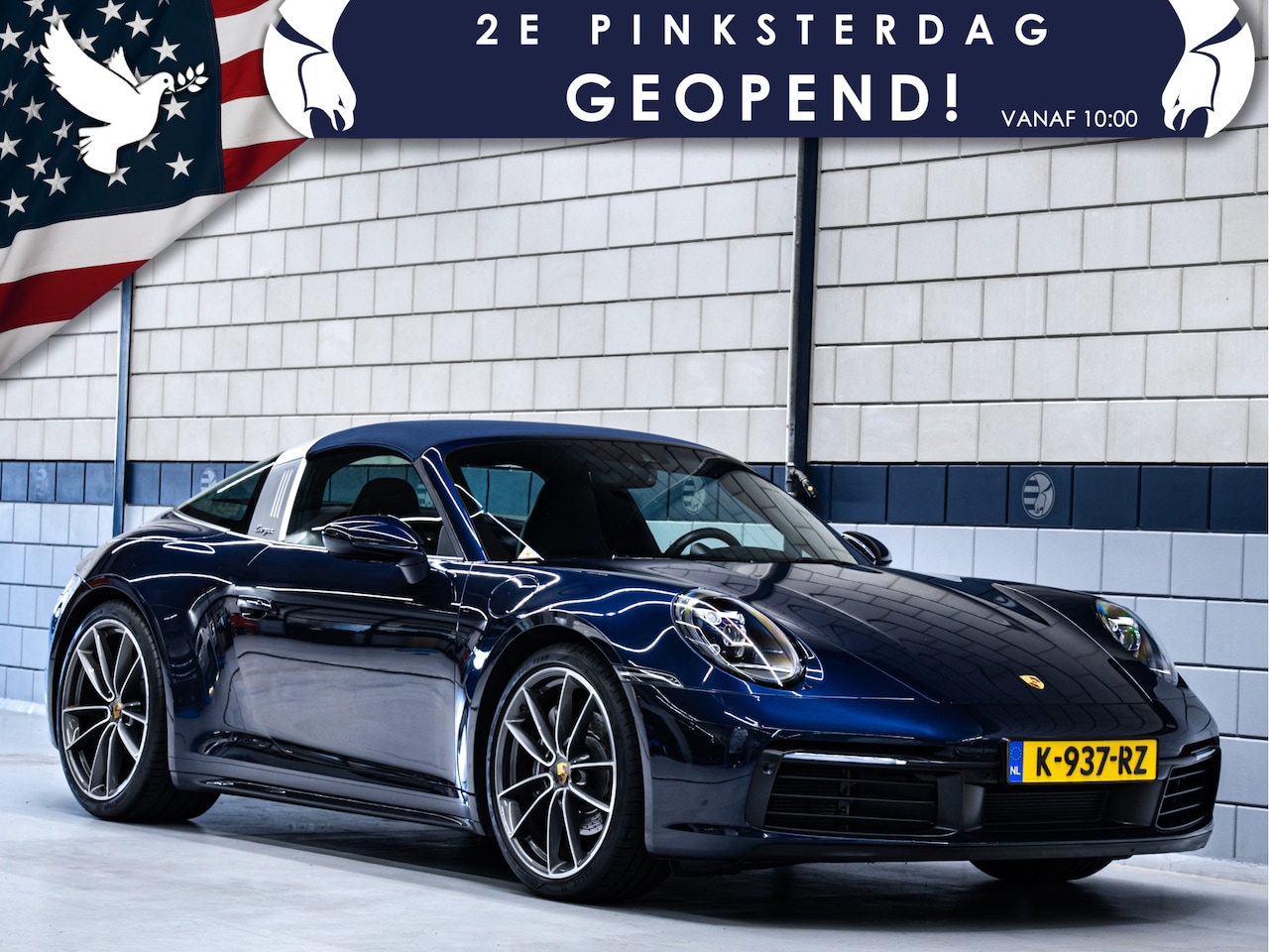 Porsche 911 Targa - | 4 | Origineel NL | Dealer onderhouden | Eerste eigenaar | Sportchrono - AutoWereld.nl