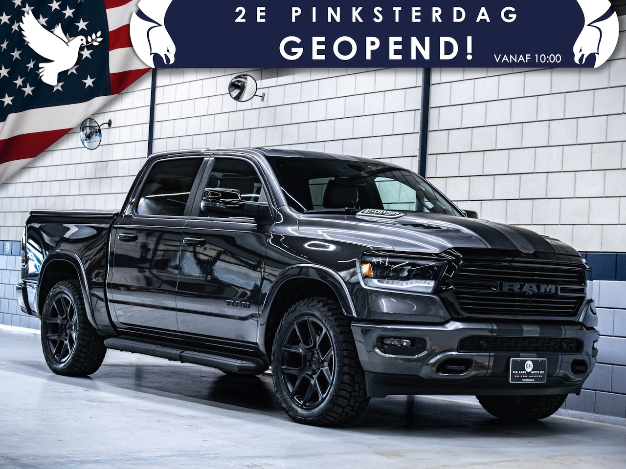 Dodge Ram 1500 - Laramie Night Edition | 5.7L Hemi V8 | Full option - AutoWereld.nl